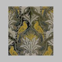 Textile design by Charles Francis Annesley Voysey, produced by Silver Studio in 1890..jpg